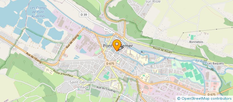 localisation de l'entreprise SK CREATION SAS à PONT-AUDEMER