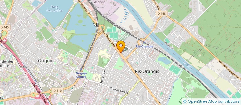 localisation de l'entreprise SK CUISINE à RIS-ORANGIS