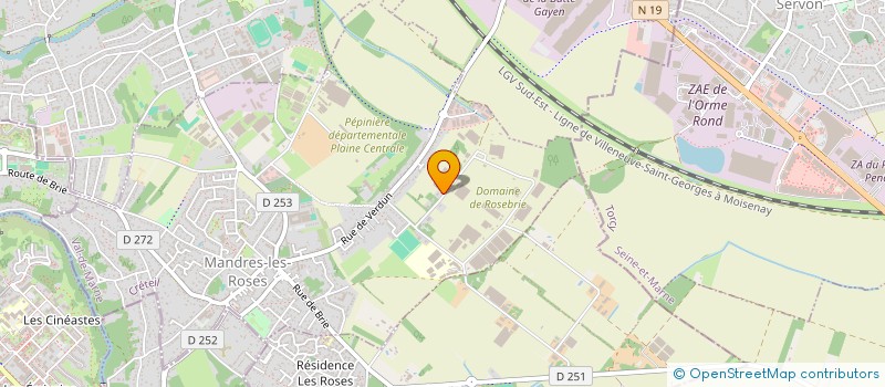 localisation de l'entreprise SK DESIGN  MANDRES-LES-ROSES