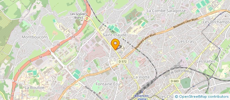 localisation de l'entreprise SK DEVELOPPEMENT à BESANCON