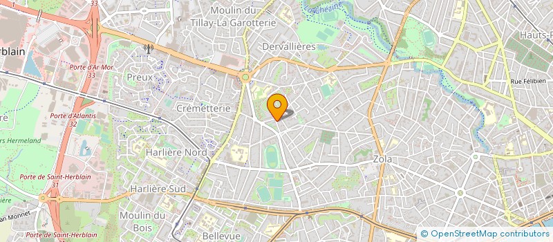 localisation de l'entreprise SK ETANCHEITE à NANTES