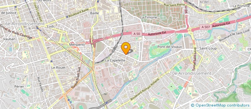 localisation de l'entreprise SK ETANCHEITE à MARSEILLE