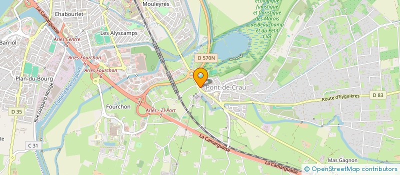 localisation de l'entreprise SK FORMATION  ARLES