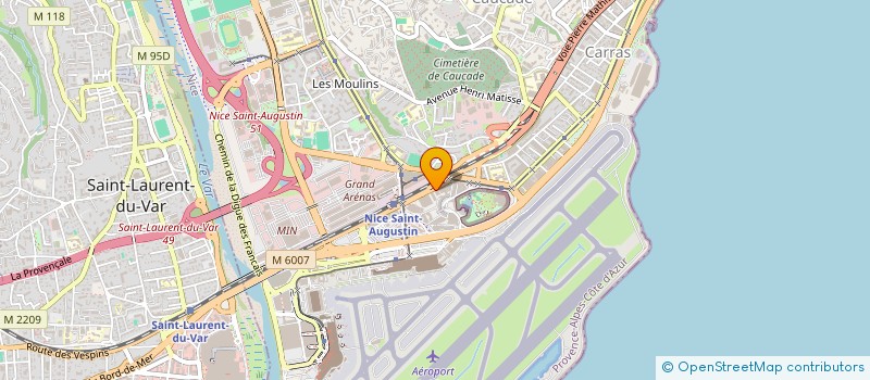 localisation de l'entreprise SK HORIZON  NICE