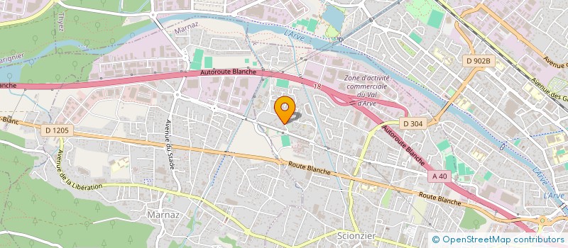localisation de l'entreprise SK-IMMO à SCIONZIER