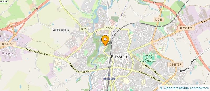 localisation de l'entreprise SK IMMO  BRESSUIRE