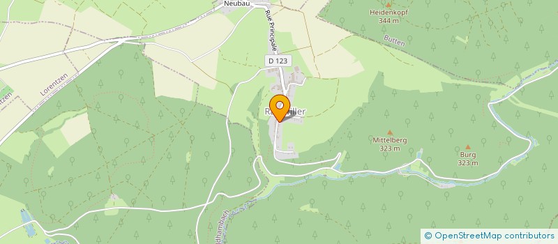 localisation de l'entreprise SK IMMO  BUTTEN