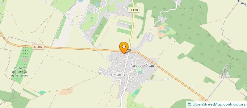 localisation de l'entreprise SK IMMO  CRESPIERES