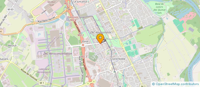 localisation de l'entreprise SK IMMOBILIER  BLAGNAC