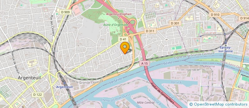 localisation de l'entreprise SK IMPEX à ARGENTEUIL