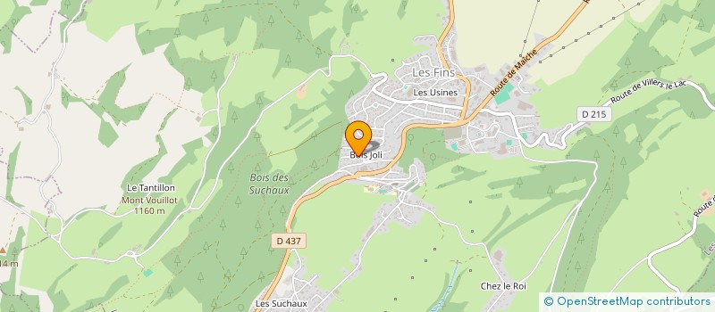 localisation de l'entreprise SK INGENIERIE  LES FINS