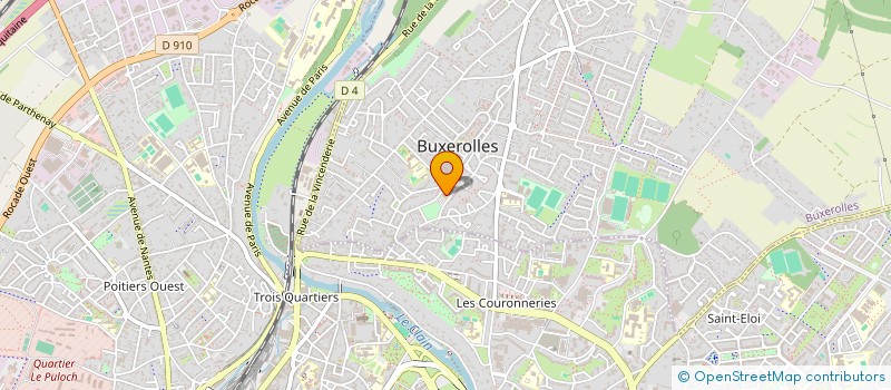 localisation de l'entreprise SK-INVEST  BUXEROLLES