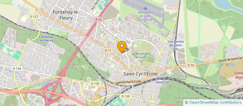 localisation de l'entreprise SK IT CONSULTING  SAINT-CYR-L'ECOLE