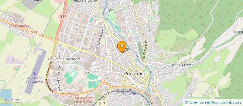 localisation de l'entreprise SK LOKMA  PONTARLIER