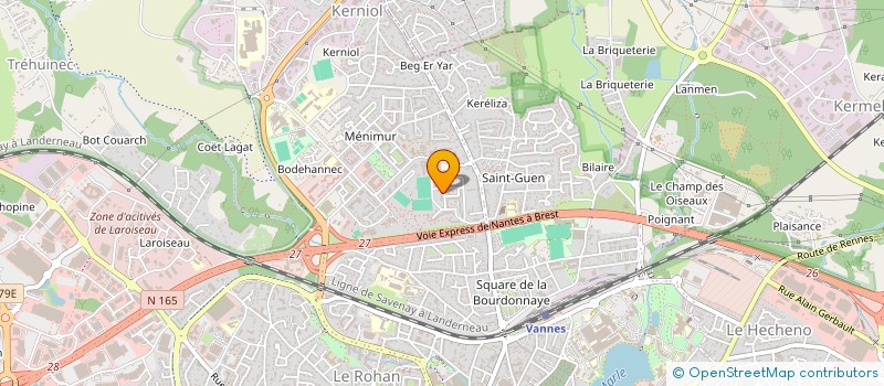 localisation de l'entreprise SK MACONNERIE à VANNES