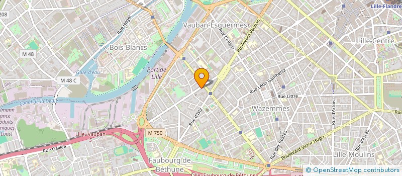 localisation de l'entreprise SK MANAGEMENT à LILLE