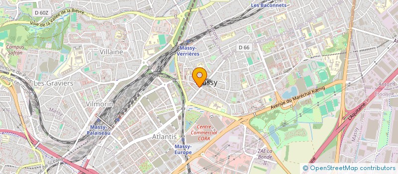 localisation de l'entreprise SK.MASSY91  MASSY