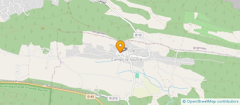 localisation de l'entreprise SK MECA  CAMPS-LA-SOURCE