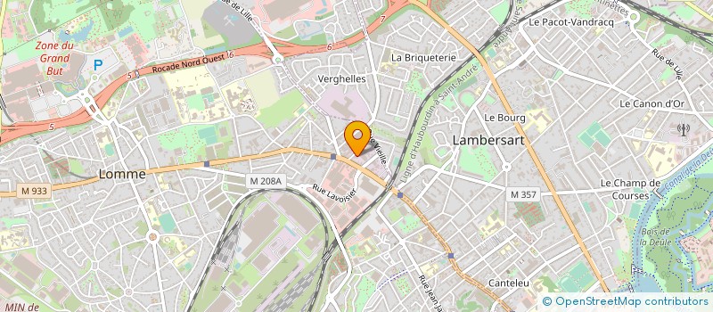 localisation de l'entreprise SK MONDIAL à LILLE