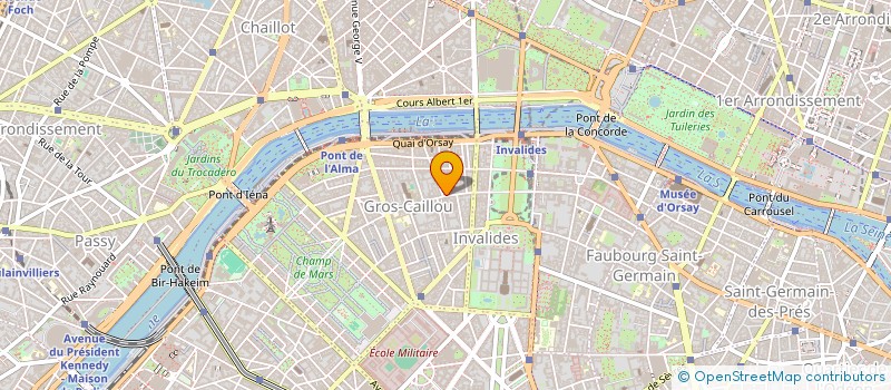 localisation de l'entreprise SK OPTIC  PARIS