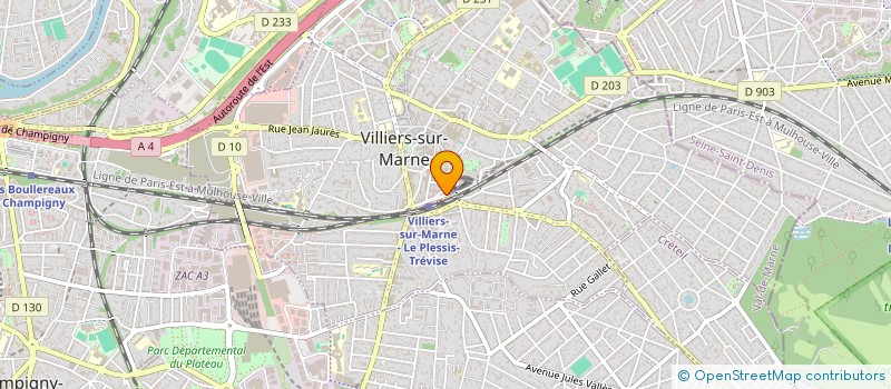 localisation de l'entreprise SK PARAMINI MARKET à VILLIERS-SUR-MARNE
