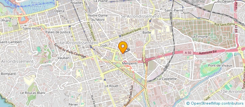localisation de l'entreprise SK PLOMBERIE à MARSEILLE