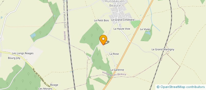 localisation de l'entreprise SK PRO IMMOBILIER  HUISSEAU EN BEAUCE