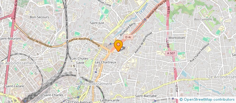 localisation de l'entreprise SK PROBAT à MARSEILLE