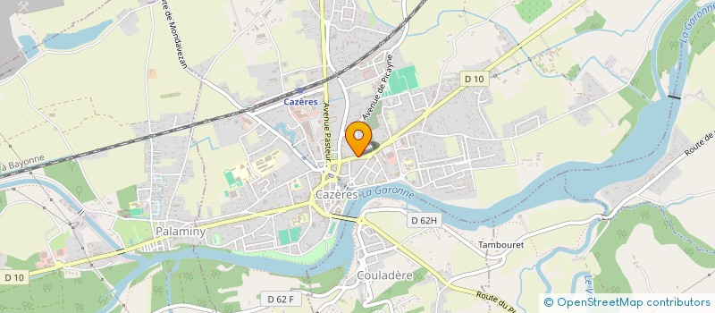 localisation de l'entreprise SK PROMOTION  CAZERES