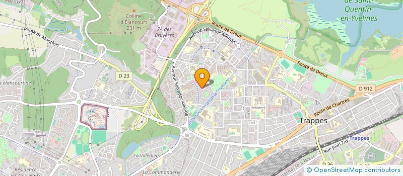 localisation de l'entreprise SK QUALITY  TRAPPES