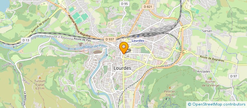 localisation de l'entreprise SK QUIDAM SHOES à LOURDES