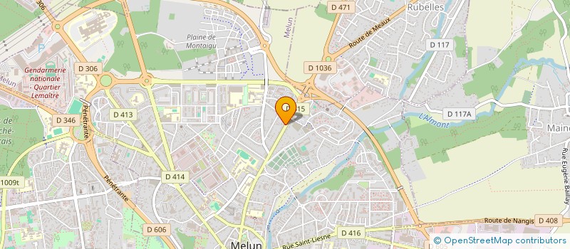 localisation de l'entreprise SK-RENOV  MELUN