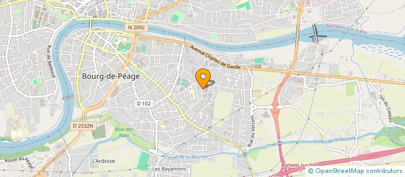localisation de l'entreprise SK RETAIL à BOURG-DE-PEAGE