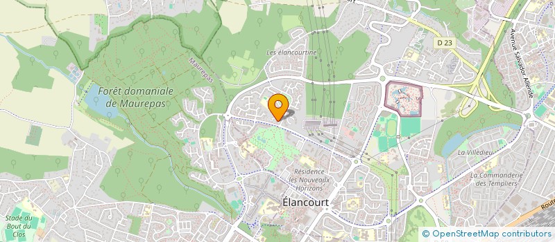 localisation de l'entreprise SK - SANA KAMELYA  ELANCOURT