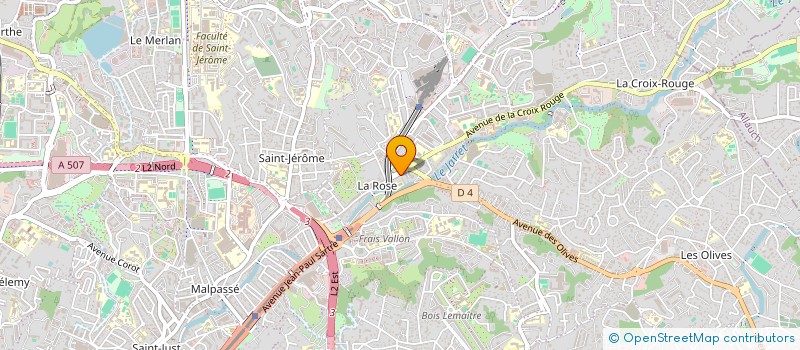 localisation de l'entreprise SK SECURITE à MARSEILLE