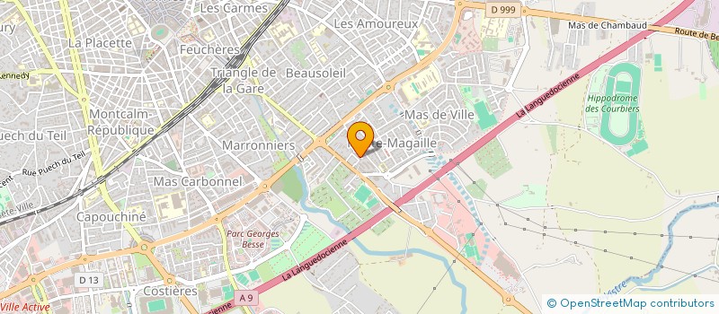 localisation de l'entreprise SK SECURITE  NIMES