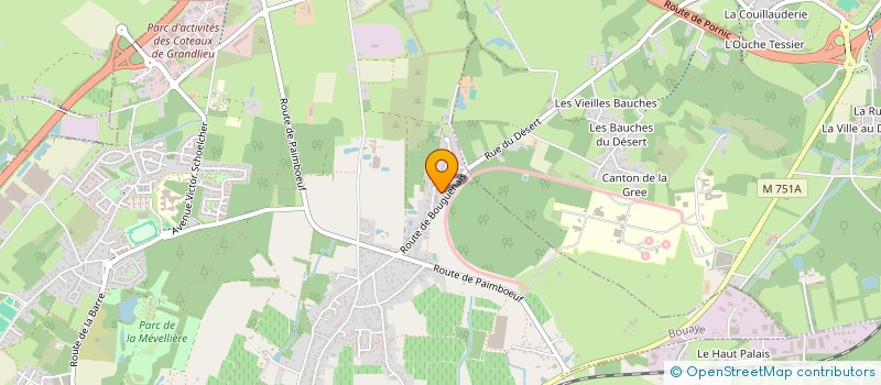 localisation de l'entreprise SK STOP GARAGE  BOUAYE