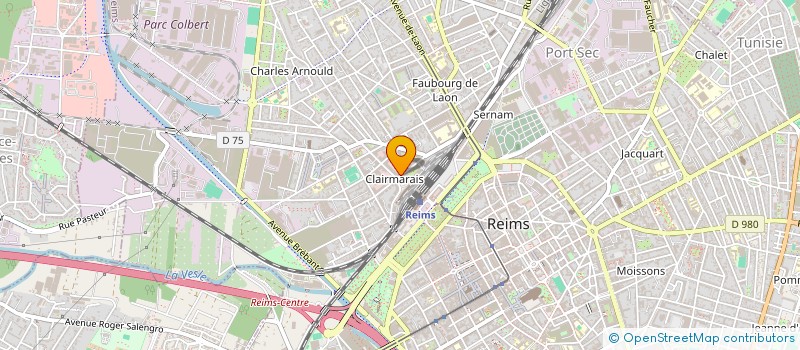 localisation de l'entreprise SK SUSHI REIMS  REIMS