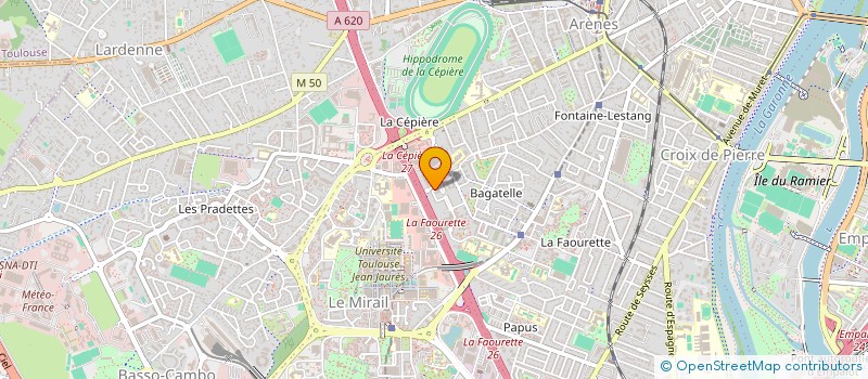 localisation de l'entreprise SK TAXI 31 à TOULOUSE