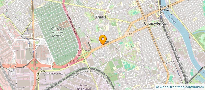 localisation de l'entreprise SK TAXI à VIGNEUX-SUR-SEINE