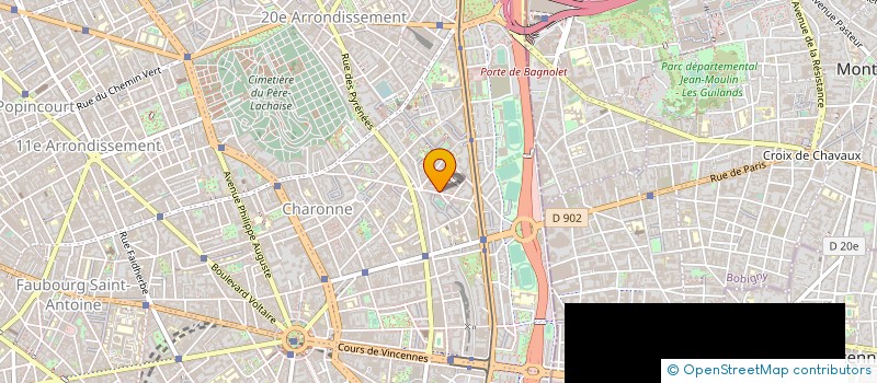 localisation de l'entreprise SK TRANSPORT  PARIS