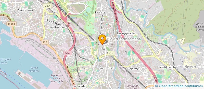 localisation de l'entreprise SK TRANSPORT à MARSEILLE