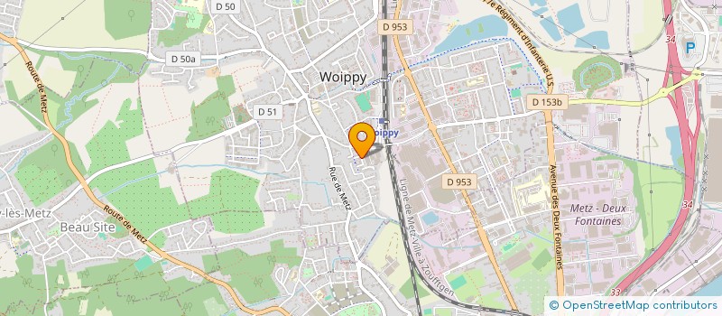localisation de l'entreprise SK TRANSPORTS à WOIPPY