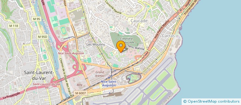 localisation de l'entreprise SK8ADECLIC à NICE