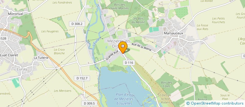 localisation de l'entreprise SKA à MEZIERES EN DROUAIS