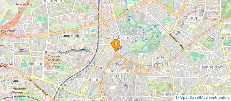 localisation de l'entreprise SKA  RENNES