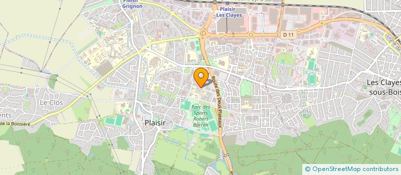 localisation de l'entreprise SKA FIBRE OPTIQUE à PLAISIR