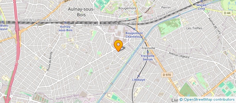 localisation de l'entreprise SKA IMMO à AULNAY-SOUS-BOIS