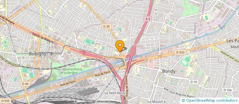 localisation de l'entreprise SKA RENOV à BOBIGNY