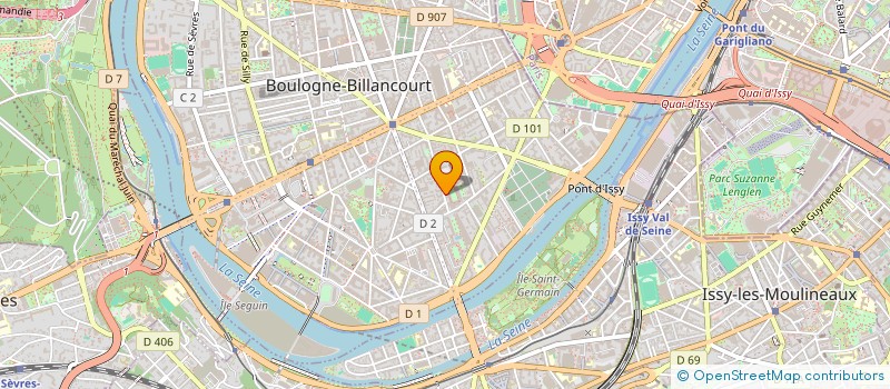 localisation de l'entreprise SKAALAB à BOULOGNE-BILLANCOURT